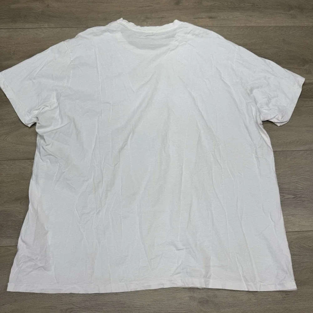 Polo Ralph Lauren USA Big Pony T Short Men's Sz 3XB White July 4 Patriotic